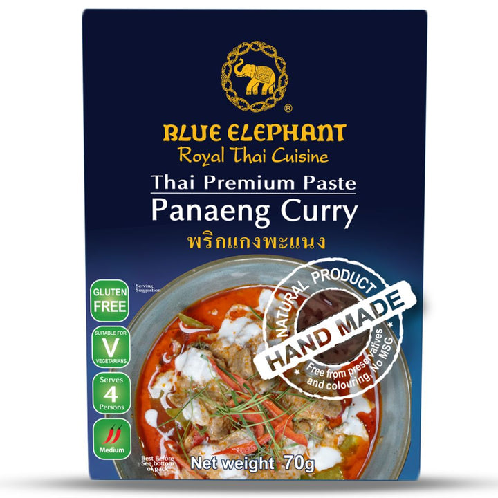 Blue Elephant Thai Premium Panang Curry Paste, 70g