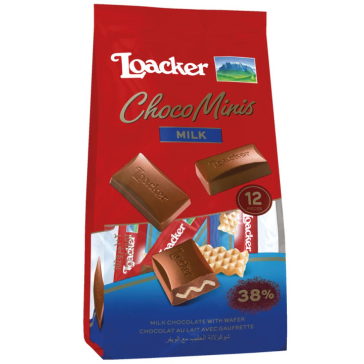 Loacker Choco Minis Classic Milk, 102g