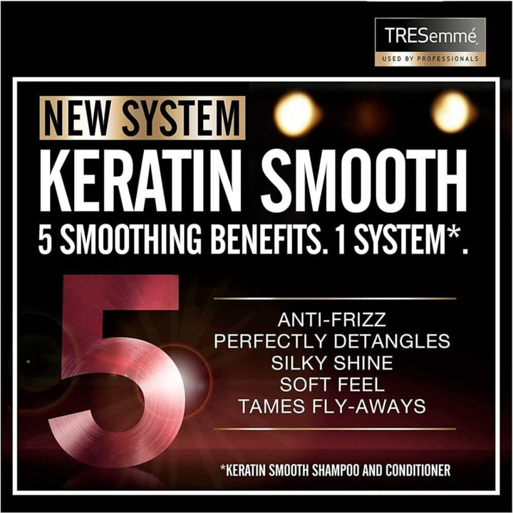 TRESEmme Keratin Smooth Mask with Marula Oil, for Soft and Smooth Hair, 180ml