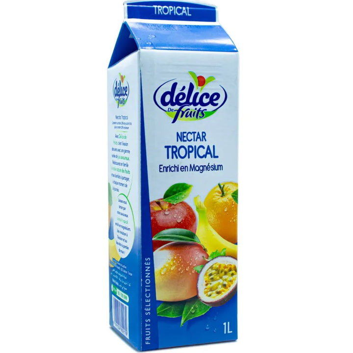 Delice Nectar Tropical Juice Rich In Magnesium, 1L