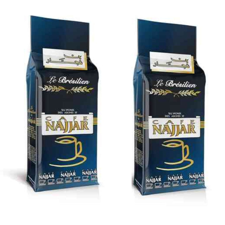 Najjar Le Bressilien Normal Ground Coffee, 2x250g