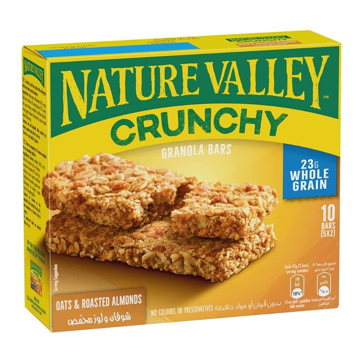 Nature Valley Granola Bars Oats & Roasted Almond, 210g