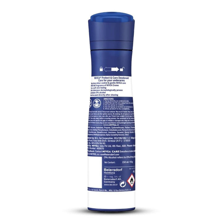 Nivea Deodorant Protect & Care for Women, 150ml