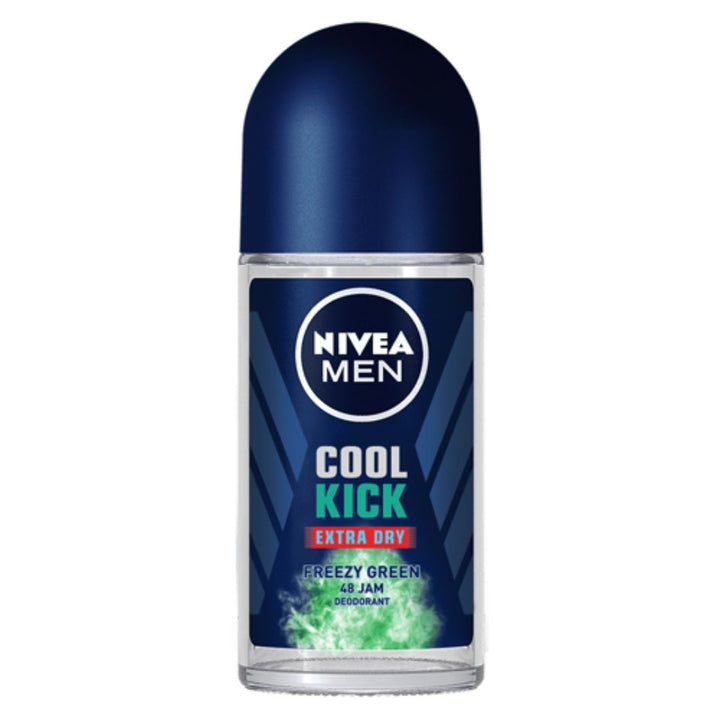 Nivea Men Cool Kick Extra Dry Freezy Green Deodorant, 50ml