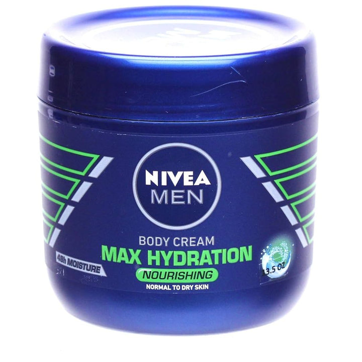 Nivea Men Max Hydration Body Cream, 400ml