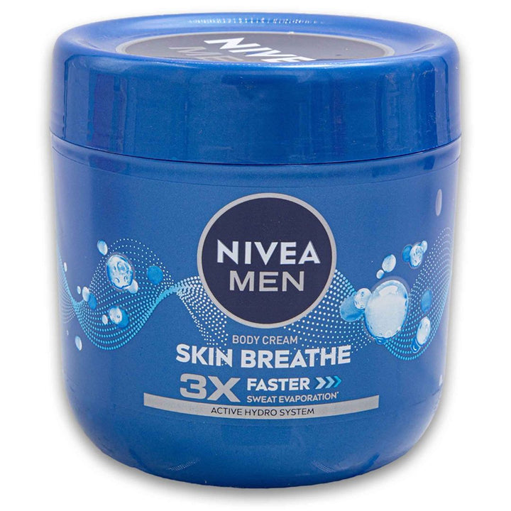 Nivea Men Skin Breathe Body Cream, 400ml