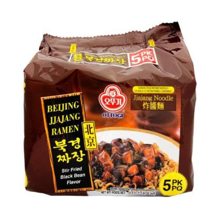 Ottogi Jjajang Ramen, 5x135g