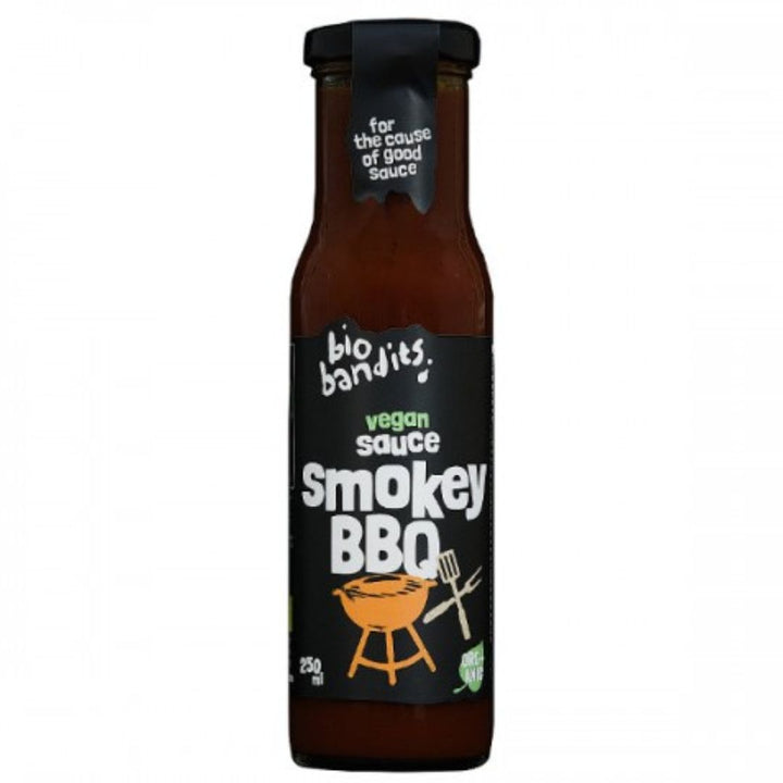 Bio Bandits Smokey BBQ Vegan Sauce, 250ml