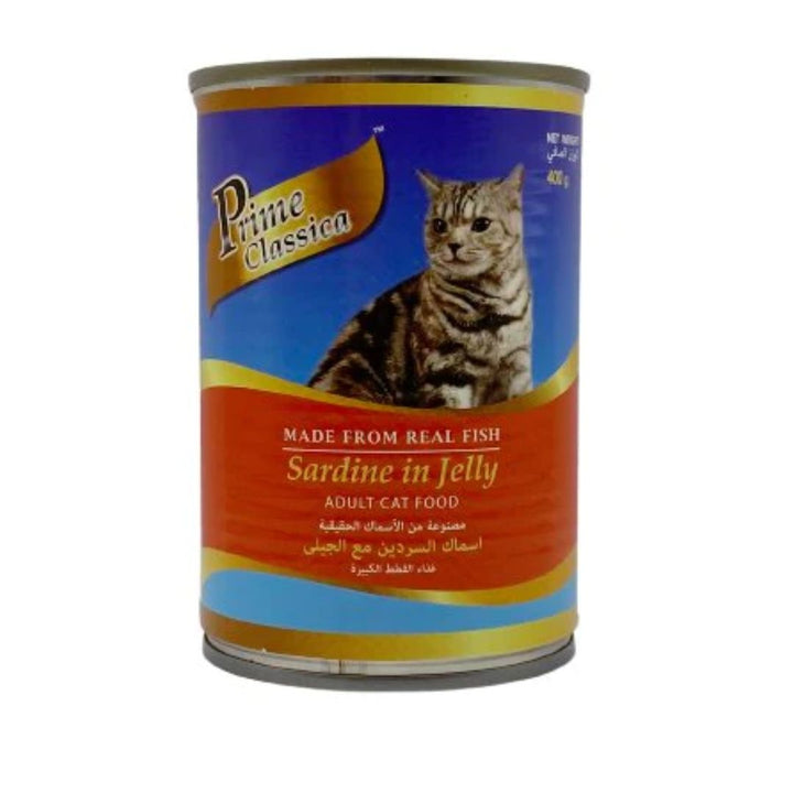 Prime Classica Sardine In Jelly Adult Cat Food, 400g