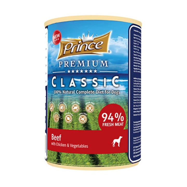 Princess Premium Classic 94% Fresh Meat Beef, 400g