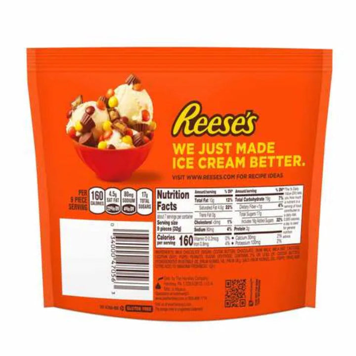 Reese's Mini, Unwrapped Peanut Butter Cup, 215gm