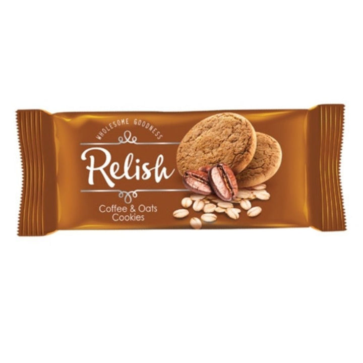 Relish Coffee & Oats Cookies, 12x42g