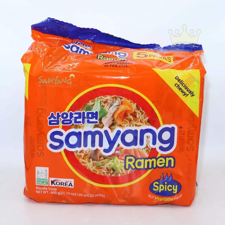 Samyang Ramen Noodles, 5x120g