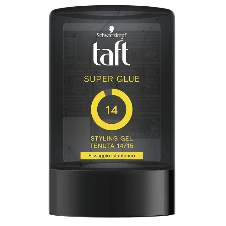 Schwarzkopf Taft Power Hair Gel Tube Strength 14  Super Glue, 300 ml