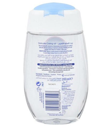 Nivea Baby Caring Oil Delicate, 200ml