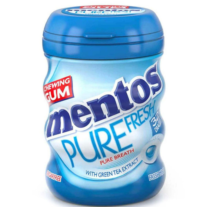 Mentos Pure Fresh Freshmint Bottle, 32 Piece