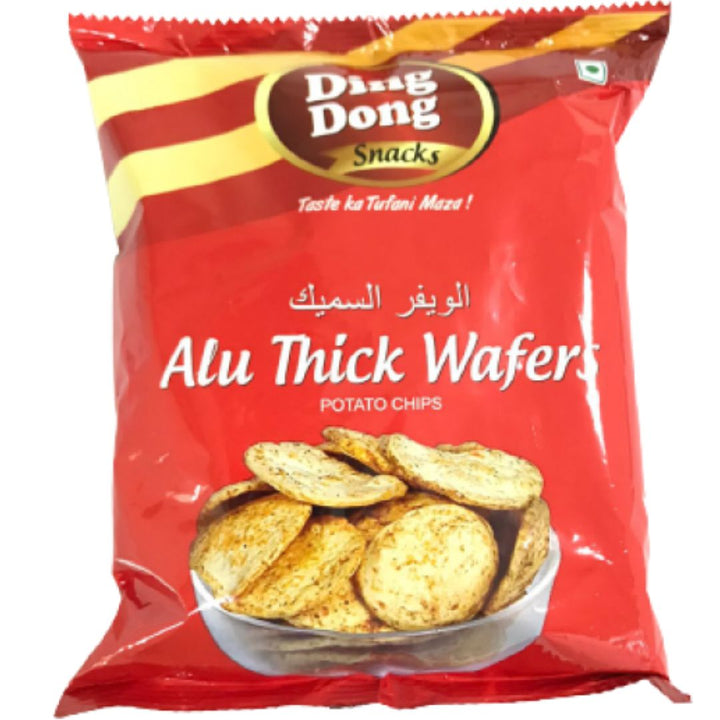 Ding Dong Alu Thick Wafers Potato Chips, 100g