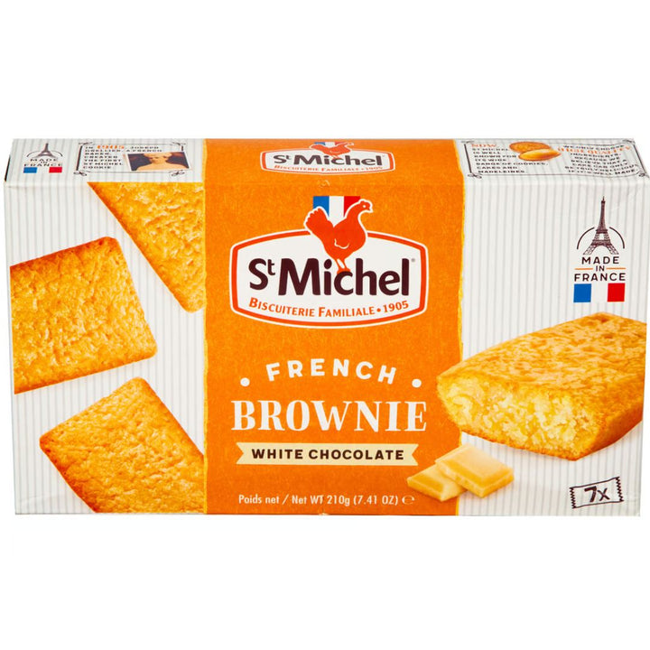 St Michel French Brownies White Chocolate, 210g