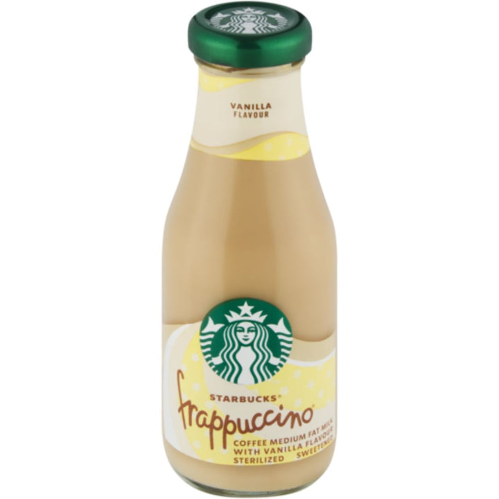 Starbucks Frappuccino Vanilla Coffee Drink, 250ml