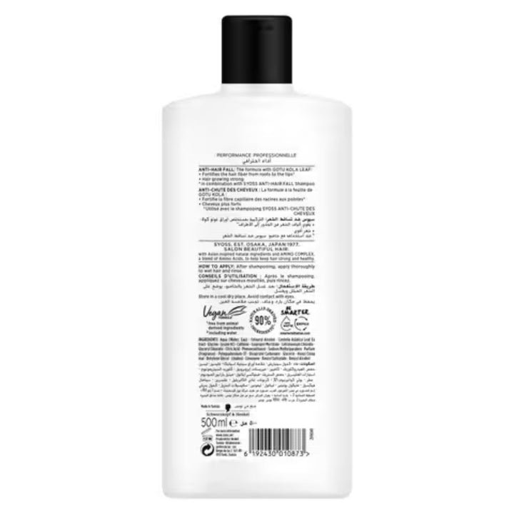 Syoss Anti-Hair Fall Conditioner, 500ml