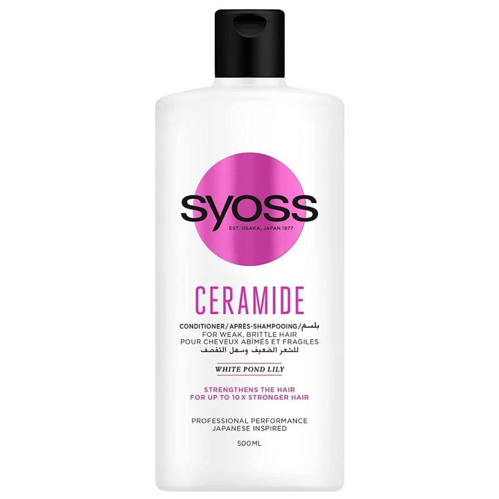 Syoss Ceramide Conditioner for weak hair White Pond Lily, 500ml