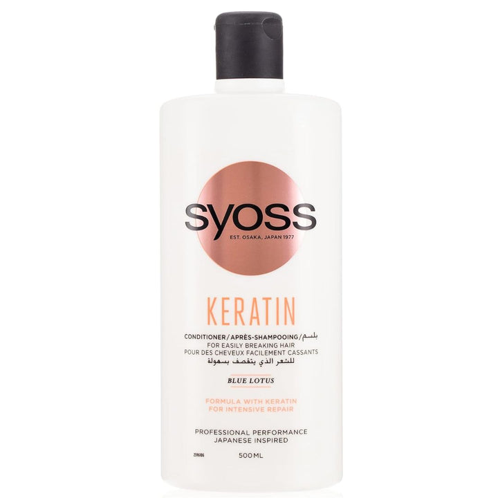 Syoss Keratin Conditioner For Easily Breaking Hair, 500ml