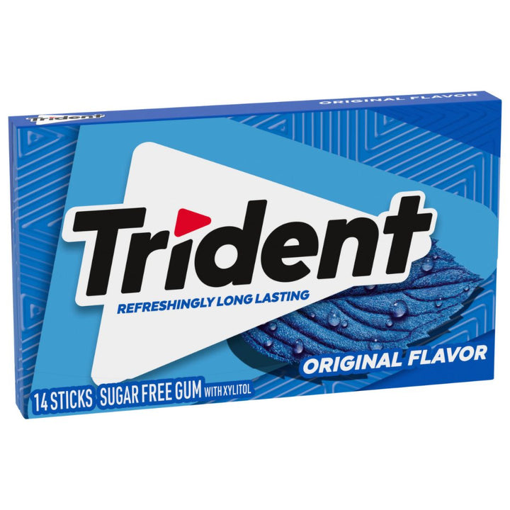 Trident Sugar Free Gum Original, 1.9x14g