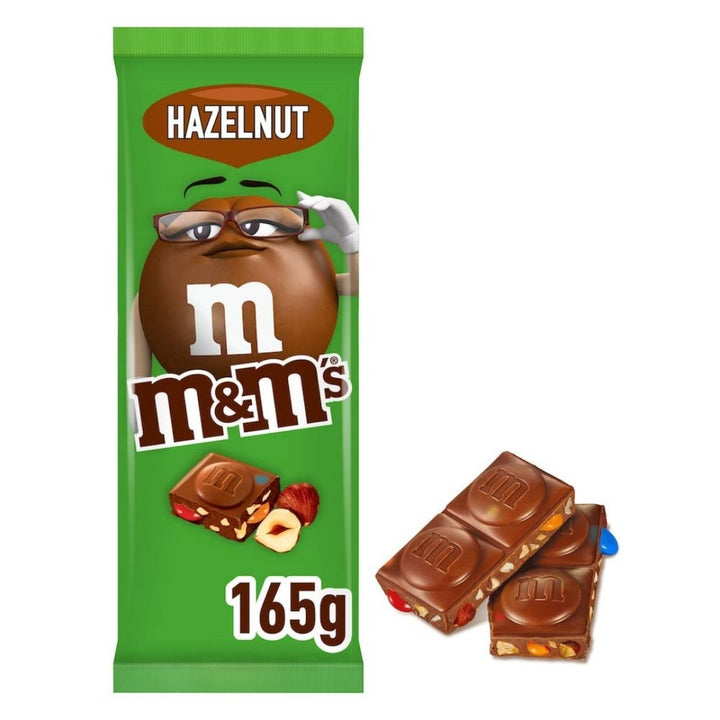 M&M's Hazelnut Milk Chocolate Bar, 165g