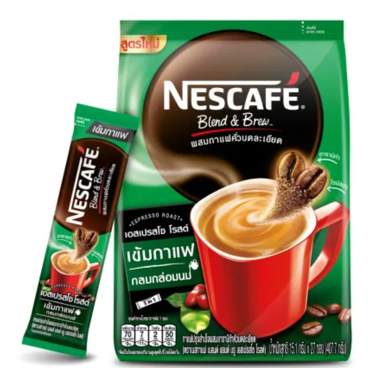 Nescafe Blend & Brew Instant Coffee 3in1 , 407.7g