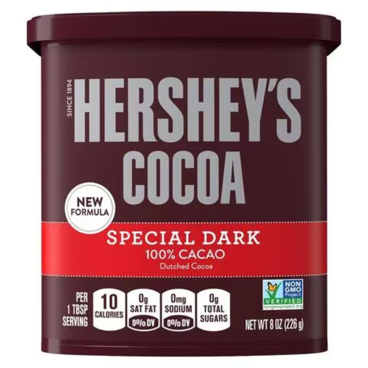 Hershey's 100% Cocoa Special Dark Chocolate, 226g