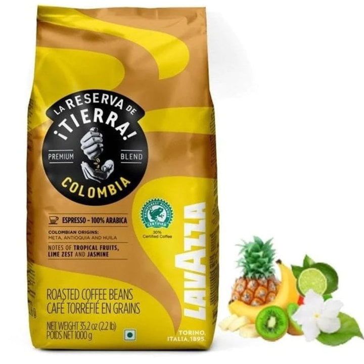 Lavazza iTierra Colombia Coffee Beans, 1Kg