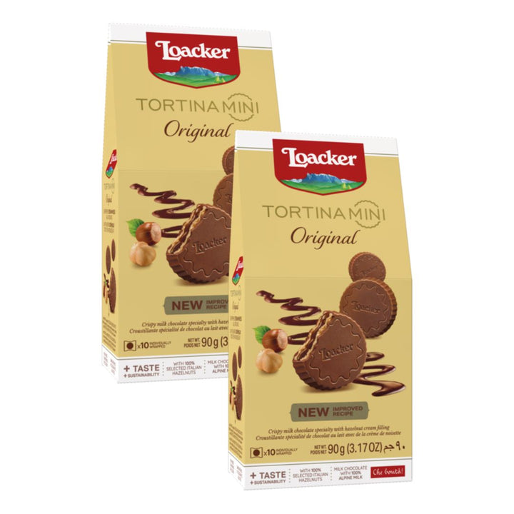 Loacker Tortina Mini Original, 2 x 90g