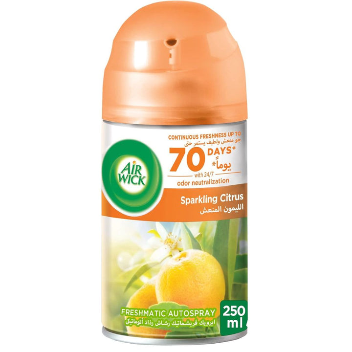 Airwick Sparkling Citrus Freshmatic Max Refill, 250ml