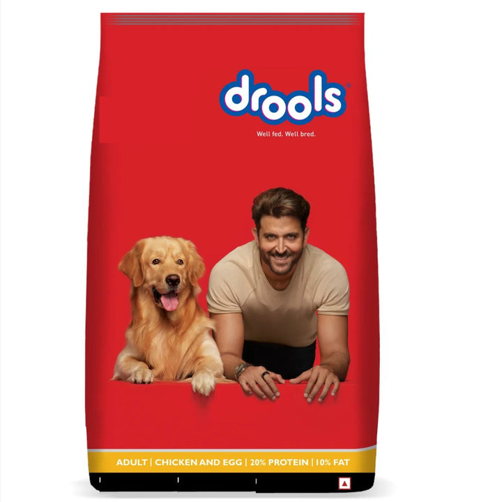 Drools Chicken and Egg Adult Dog Dry Food, 3kg