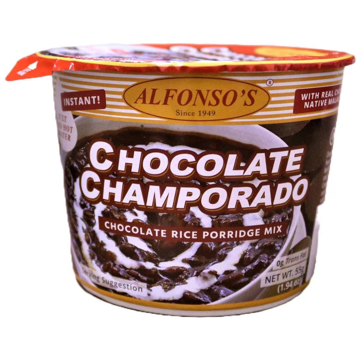 Alfonsos Chocolate Champorado Rice Porridge Mix, 55g