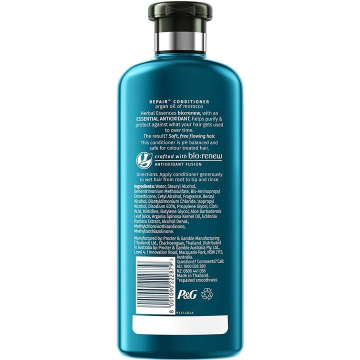 Herbal Essences Bio:Renew Repair Argan Oil of Morocco Conditioner, 400ml