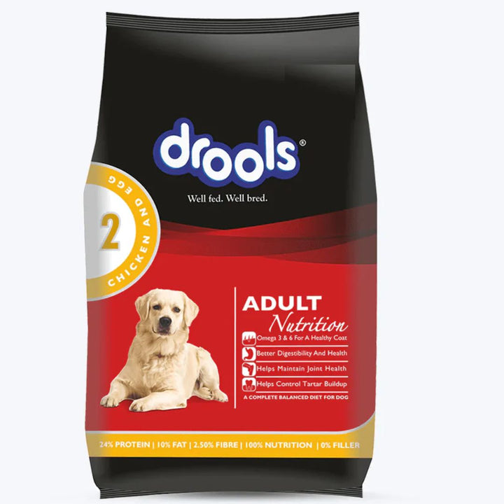 Drools Chicken and Egg Adult Dog Dry Food, 3kg