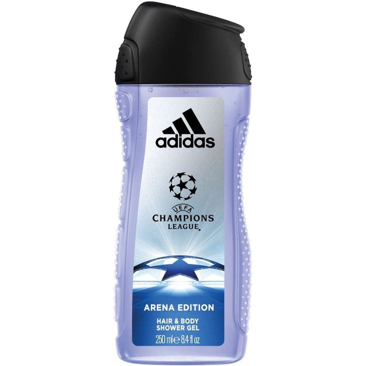 Adidas UEFA Champion League Arena Edition 2 In 1 Hair & Body Shower Gel For Men, 250ml