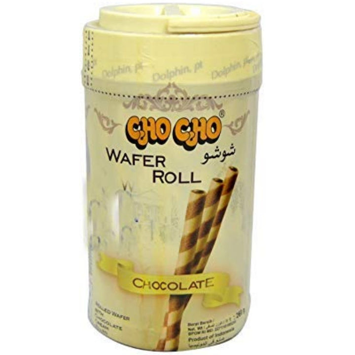 Cho Cho Wafer Rolls Chocolate Flavor, 260g