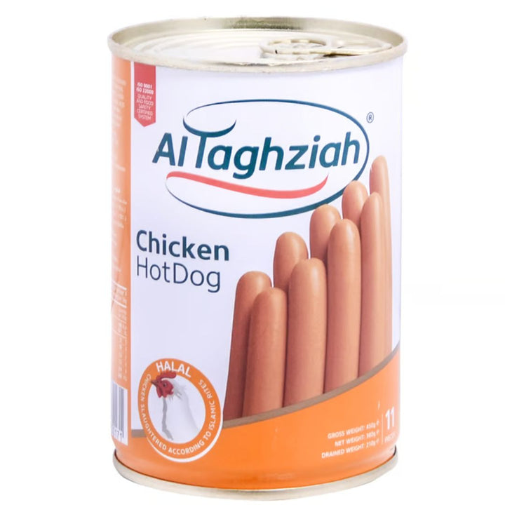 Al Taghziah Chicken Hot Dogs, 450g