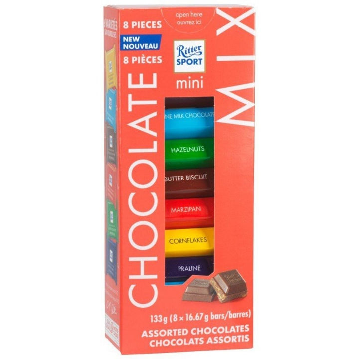 Ritter Sport Mix Mini Chocolate Tower, 133g