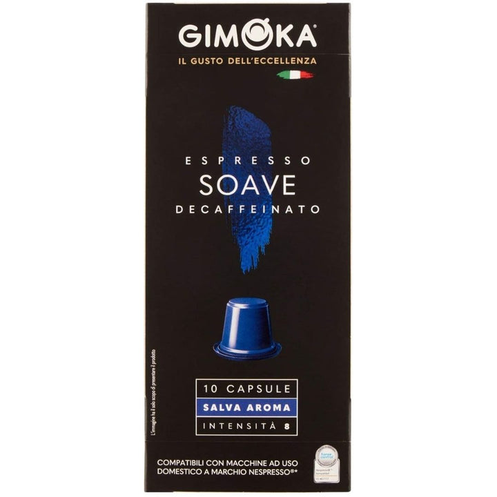 Gimoka Soave Decaffeinato Coffee Capsules, 55g