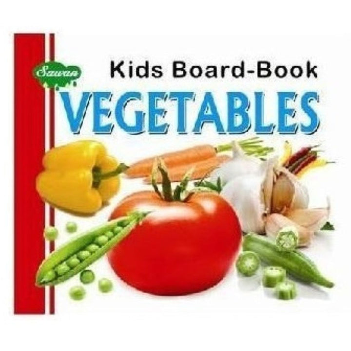 Early Learning Kids Board Picture Book - Vegetables