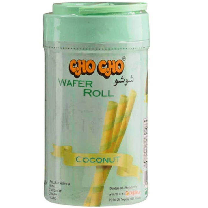 Cho Cho Wafer Rolls Coconut, 260g