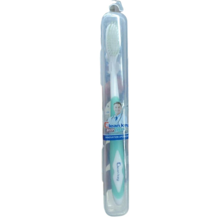 Clear Key Deep Clean Toothbrush-Green