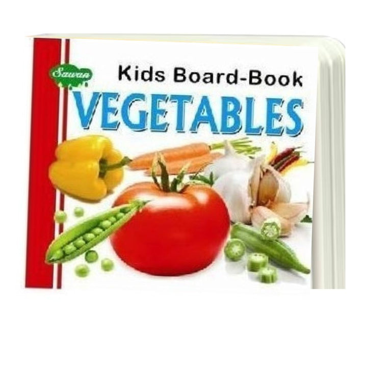 Early Learning Kids Board Picture Book - Vegetables