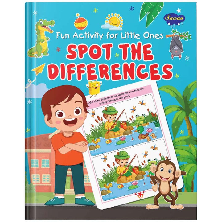 Fun Activity For Little Ones-Spot The Differnces,  5 - 9 Years