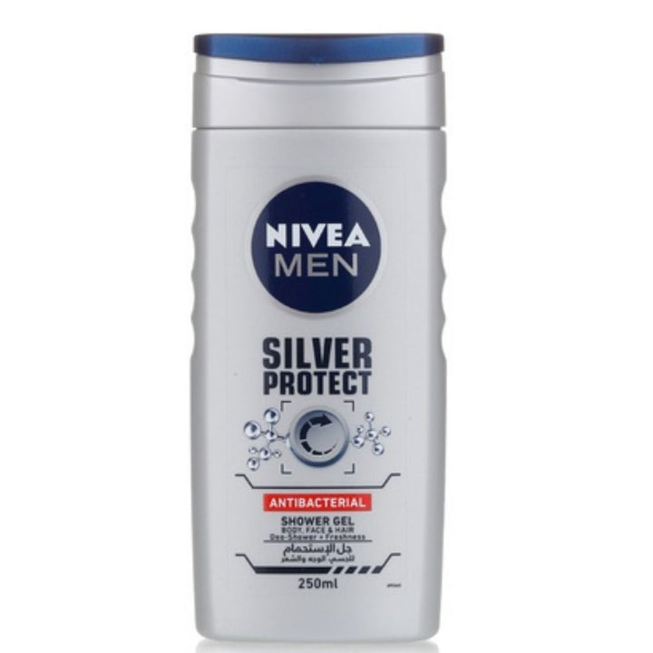 Nivea for Men Silver Protect Shower Gel, 250ml