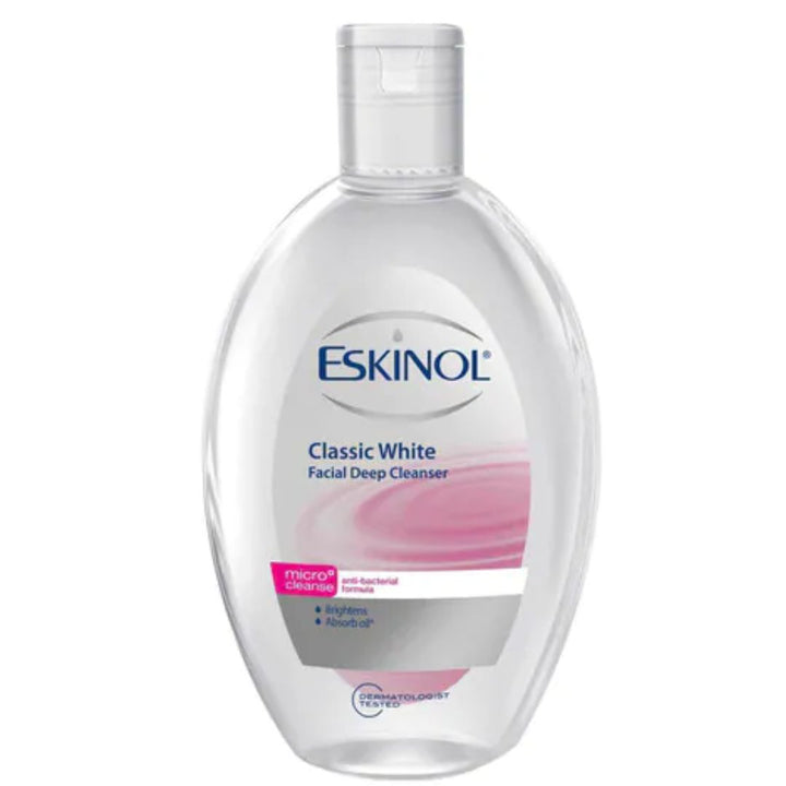 Eskinol Classic White Facial Deep Cleanser, 225ml