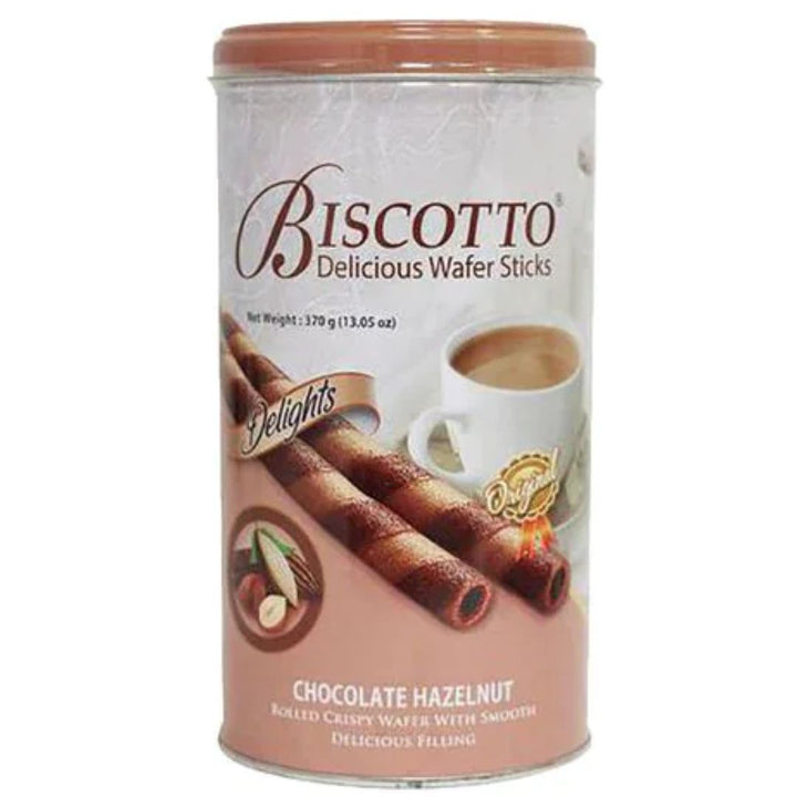 Biscotto Chocolate Hazelnut Wafer Sticks, 370g